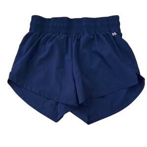 DSG Navy Blue Lined Running Shorts Womens S Workout Athletic Gym Lifting Walking